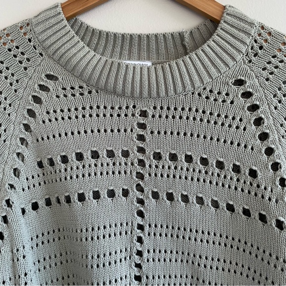 Sisstrevolution Women's Sun Daze Sweater Size Large Olive Green - Picture 4 of 9